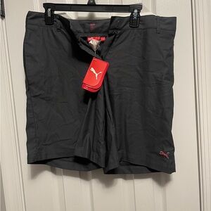 NWT‎ Puma Golf Shorts Grey in color Size Large
